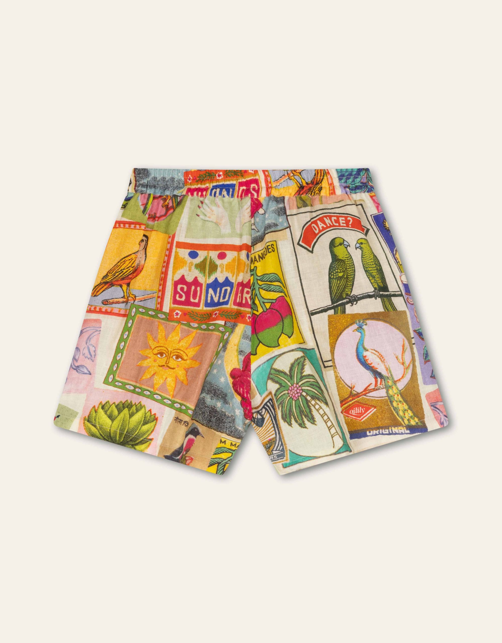 OILILY - Please short pants - Almond Oil