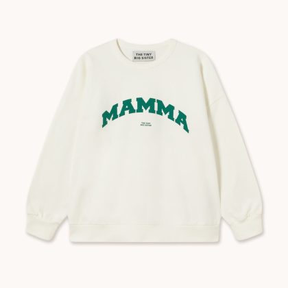 Tiny big sister - Mamma Sweatshirt - Off White
