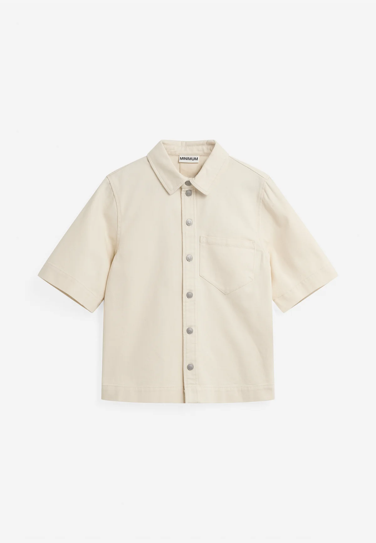 MINIMUM - VIDA SHORT SLEEVE SHIRT - WHISPER WHITE