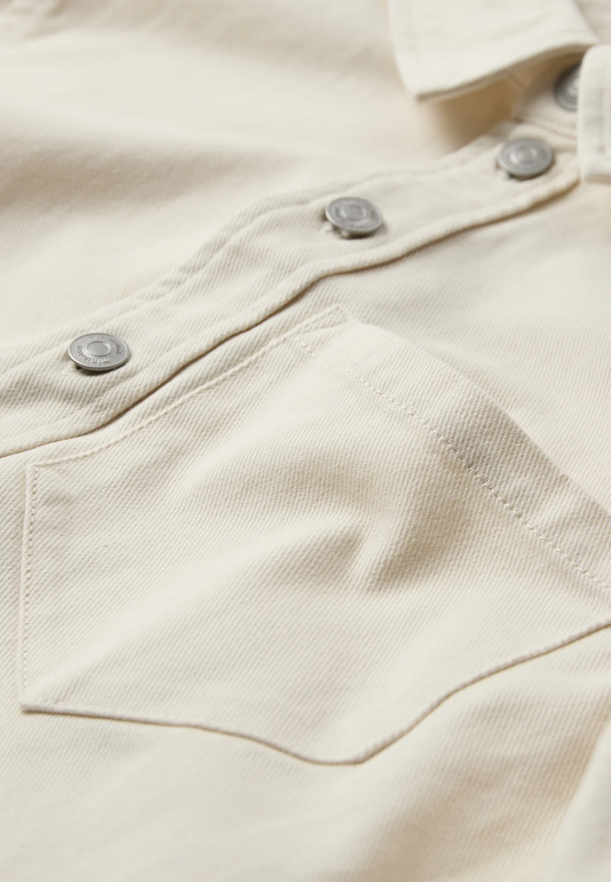 MINIMUM - VIDA SHORT SLEEVE SHIRT - WHISPER WHITE - Afbeelding 3