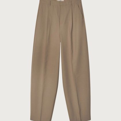 Mads Nørgaard - Dense Weave Maria Pants - Walnut