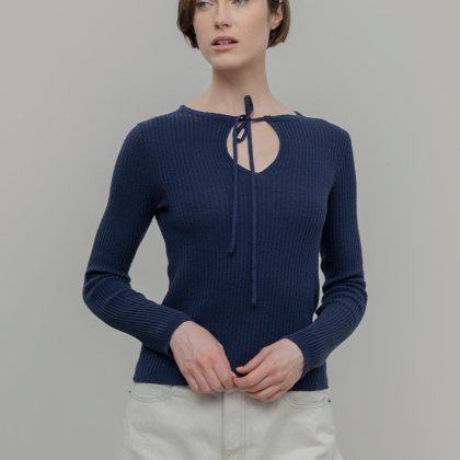 RIFO Nausicaa Silk Knit - BLUE ZAFFIRO