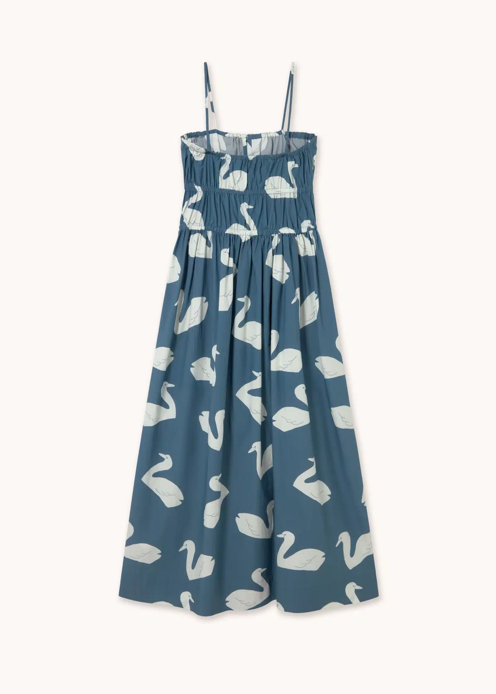 Tiny big sister - Swans Straps Dress - Stone