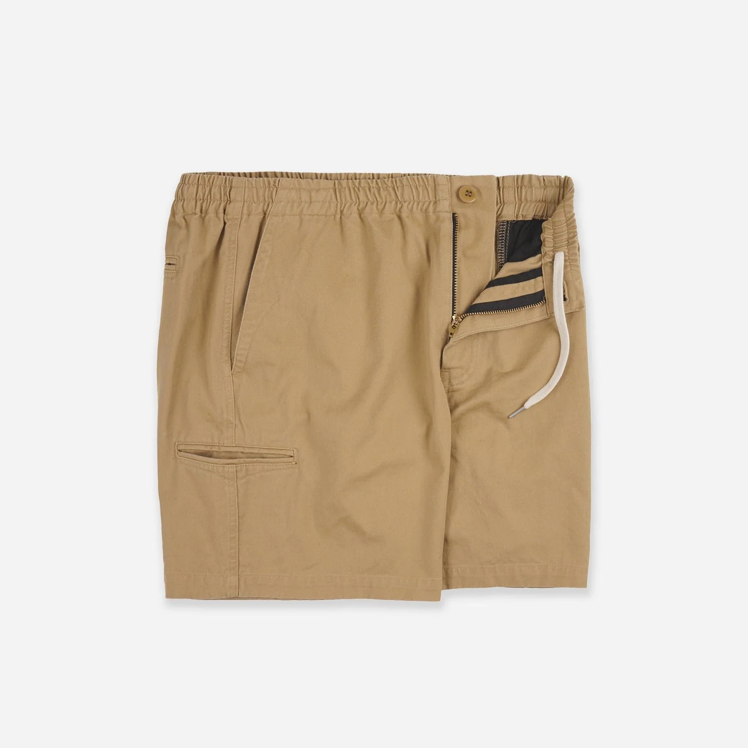 Frizmworks WASHED OFFICER CHINO SHORTS - BEIGE - Afbeelding 2