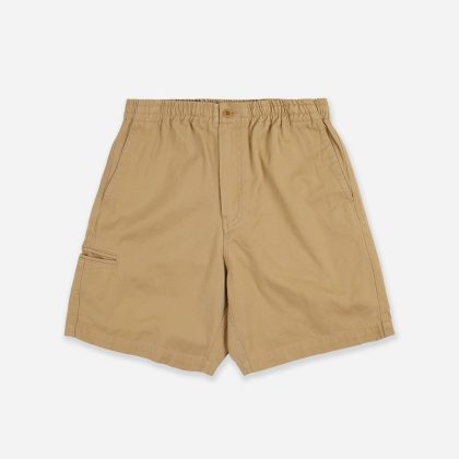 Frizmworks WASHED OFFICER CHINO SHORTS - BEIGE